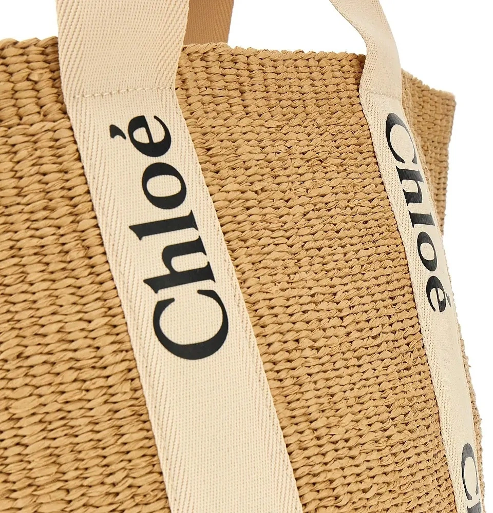 Geanta de mana 'Woody' large basket bag - Img 4