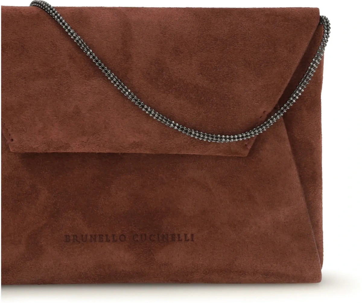 Geanta de umar BC Duo suede Clutch Bag - Img 4