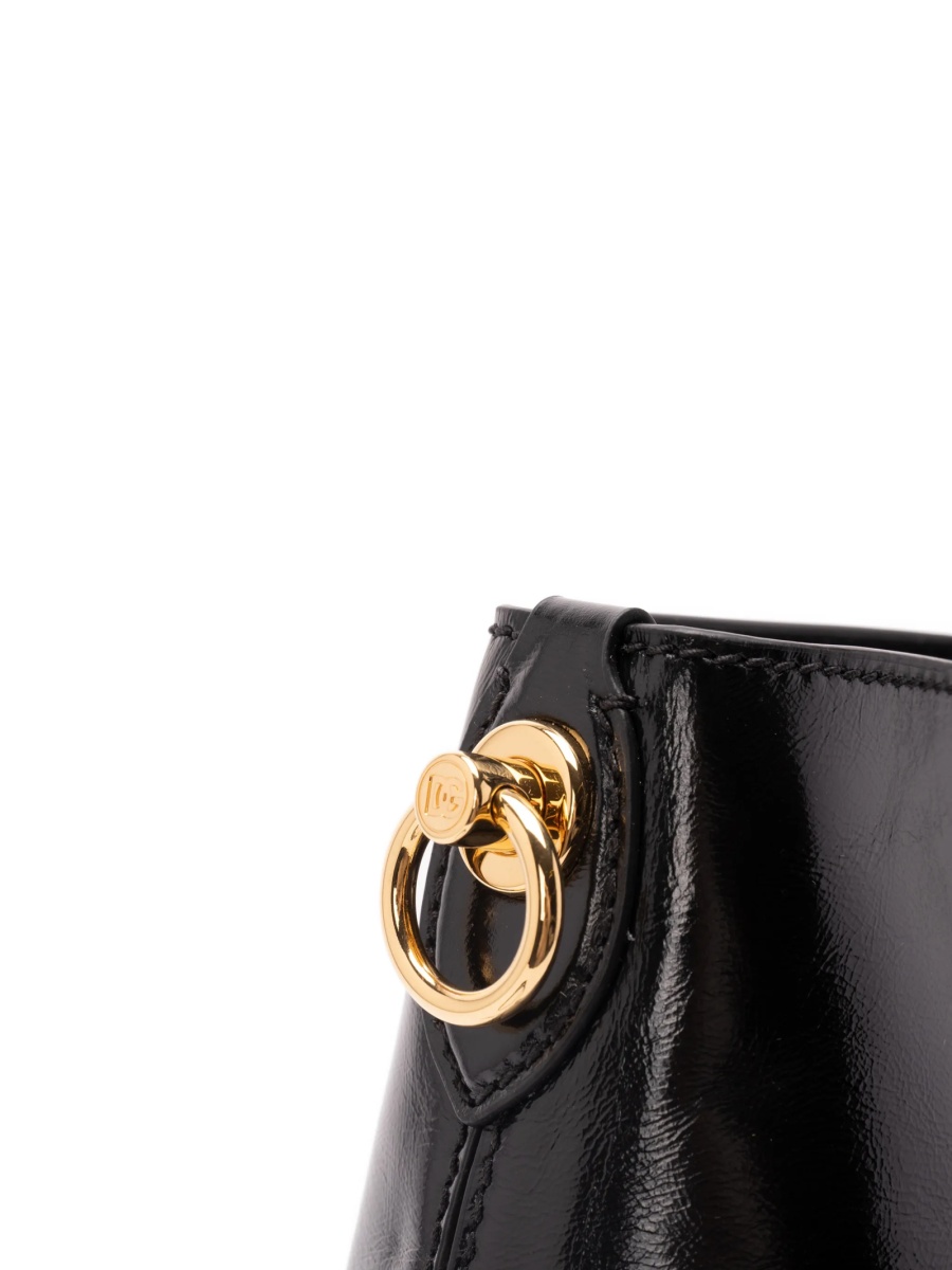 Geanta de umar Dolce &amp; Gabbana neagra din piele - Img 5