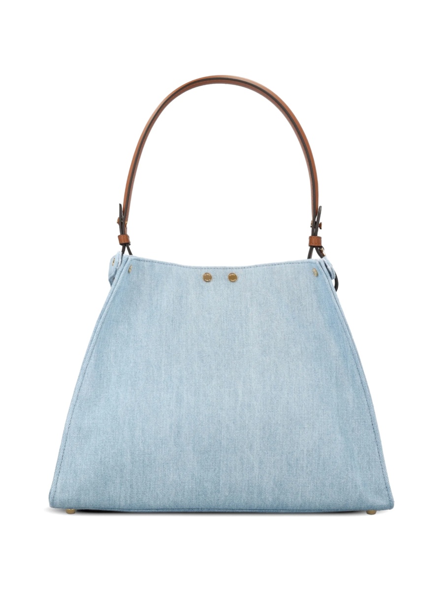 Geanta de umar Fendi albastra din bumbac organic si polyester - Img 2