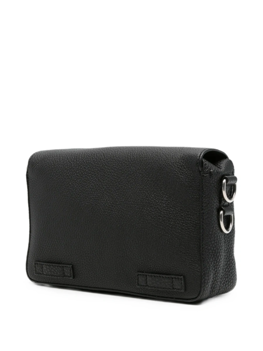 Geanta de umar Fendi neagra din piele - Img 3
