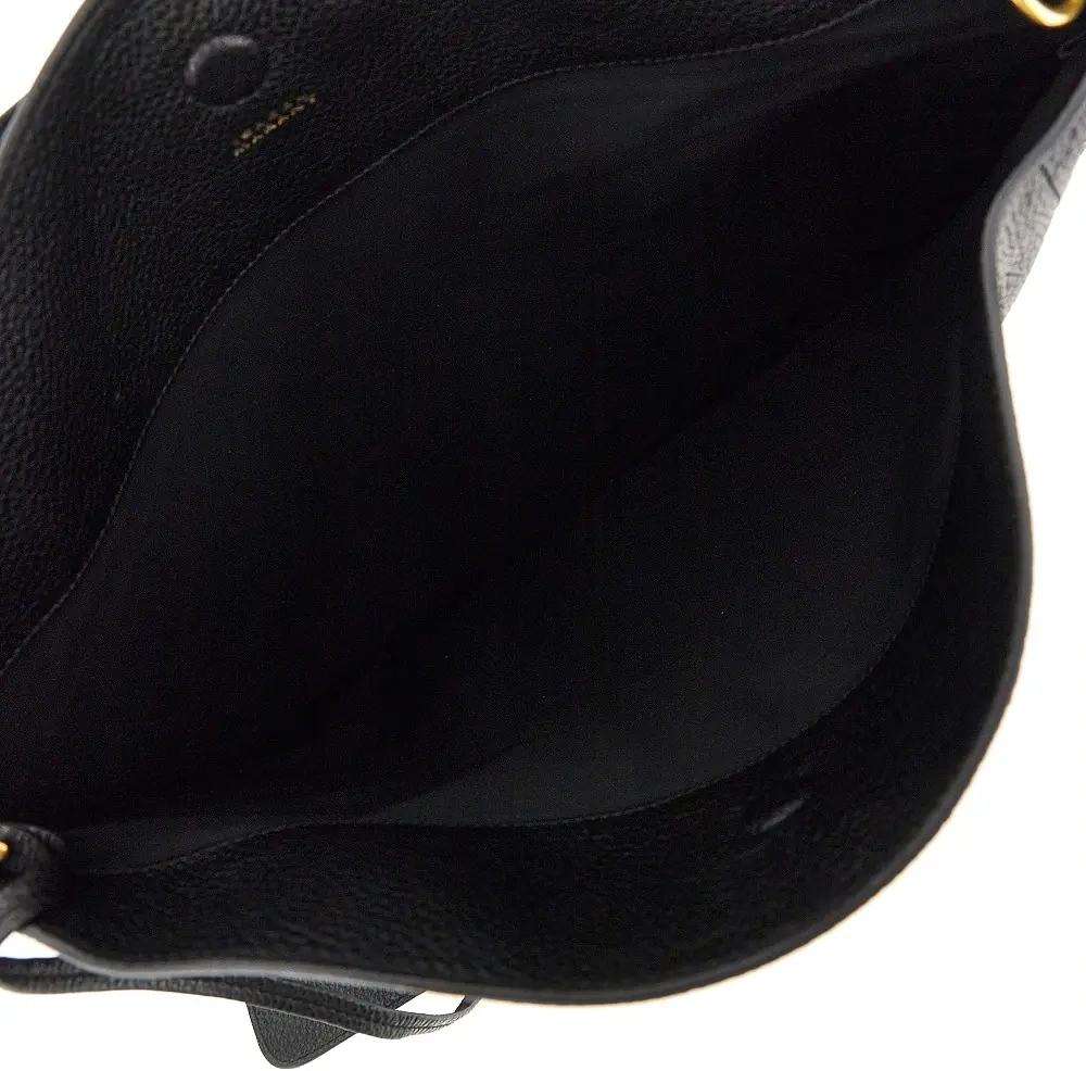 Geanta de umar Grained leather Oskan Hobo Soft bag - Img 3