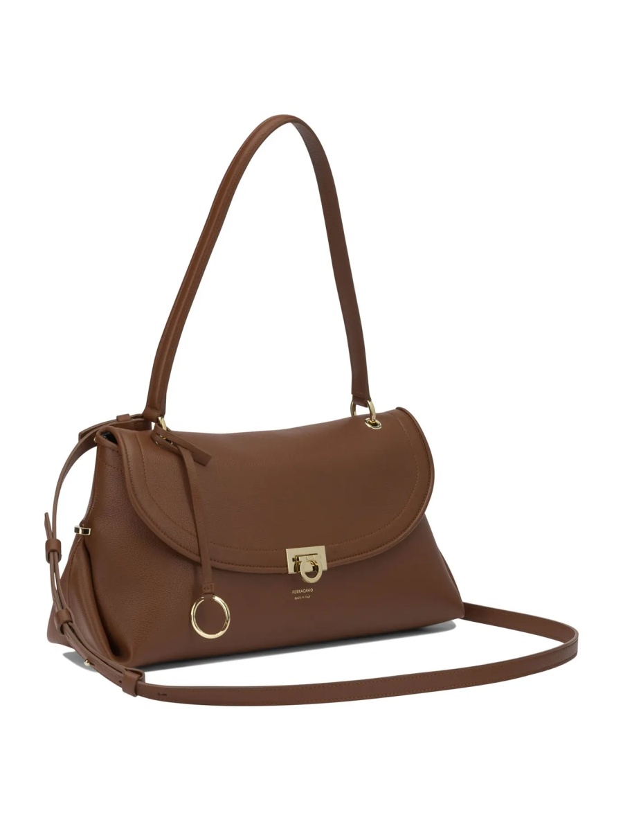 Geanta de umar Medium "Gancini" Shoulder Bag - Img 2