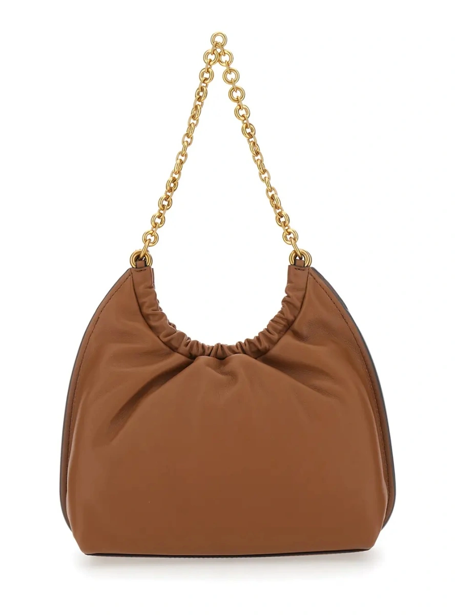 Geanta de umar Michael Kors maro din piele 'Indie Small' - Img 2