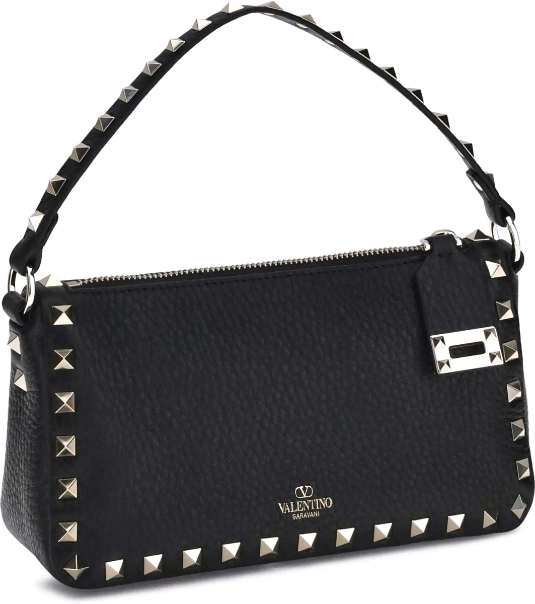 Geanta de umar Rockstud leather Shoulder Bag - Img 2