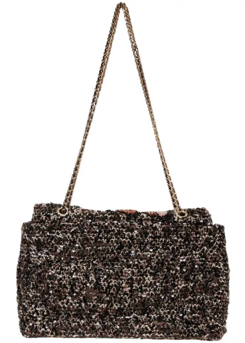 Geanta de umar Shoulder bag with rhinestone application - Img 3