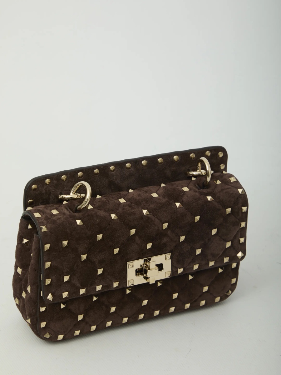 Geanta de umar Small Rockstud Spike Shoulder Bag - Img 4