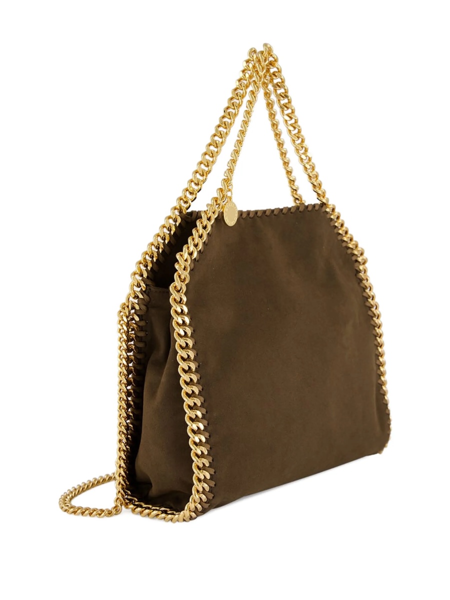 Geanta de umar Stella McCartney falabella maro din polyester si poliamida - Img 2