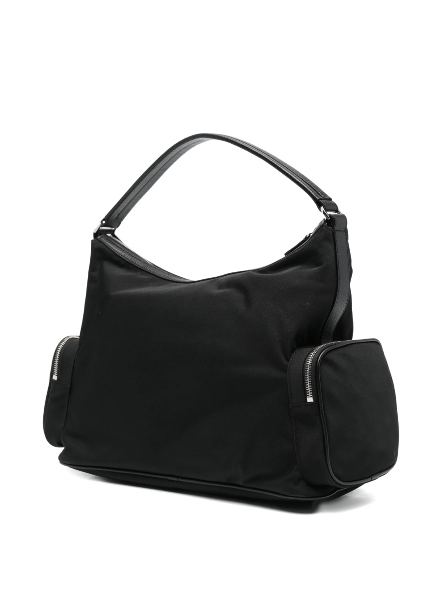 Geanta de umar Stella McCartney neagra din polyester - Img 3