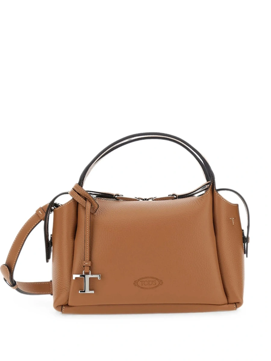 Geanta de umar TOD'S maro din piele - Img 6