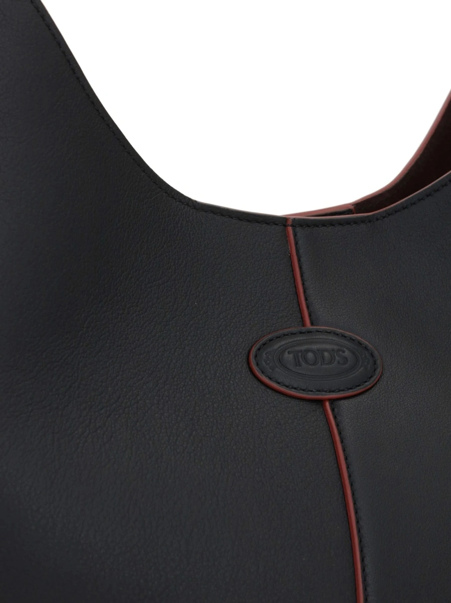 Geanta de umar TOD'S neagra din piele - Img 4