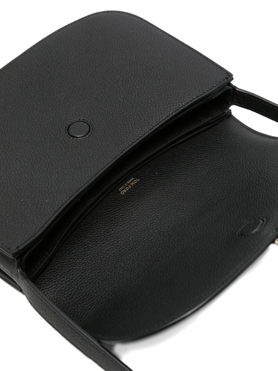Geanta de umar Tom Ford neagra din piele - Img 5
