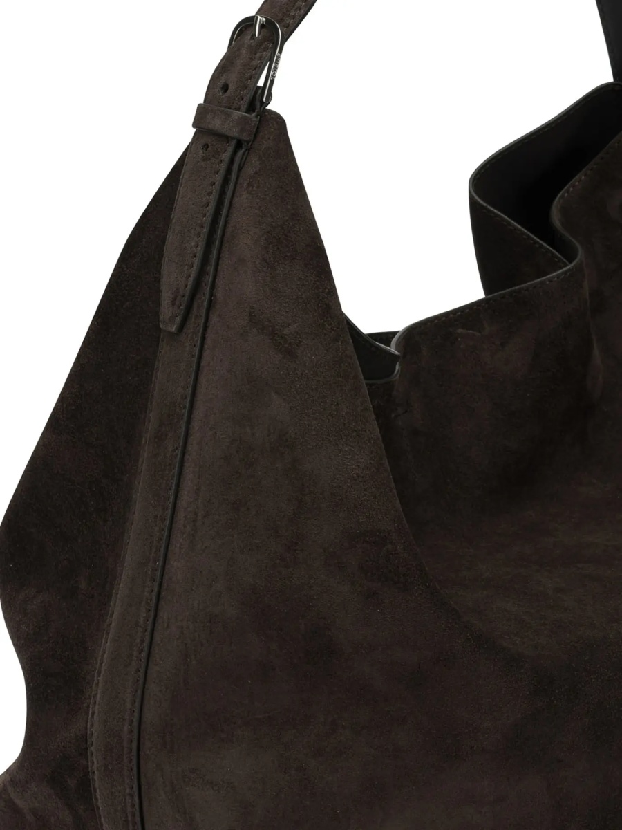 Geanta de umar TOTÊME Borsa a spalla media in suede - Img 4