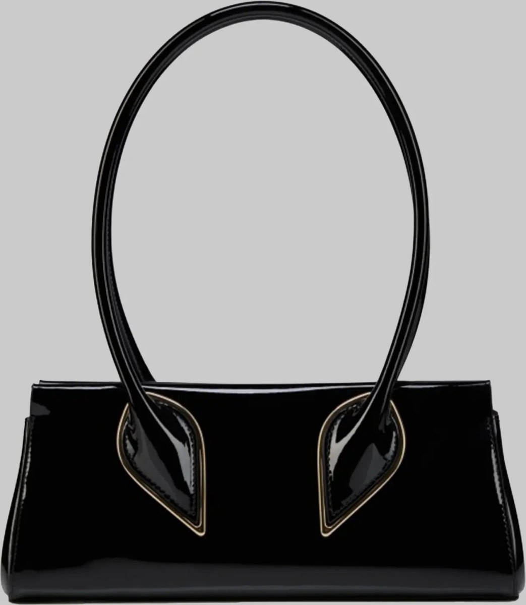 Geanta de umar Venus Bag In Patent Leather - Img 3