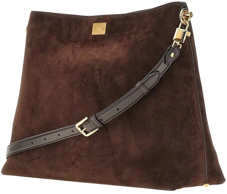 Geanta de umar 'Vittoria' suede leather big bag - Img 2