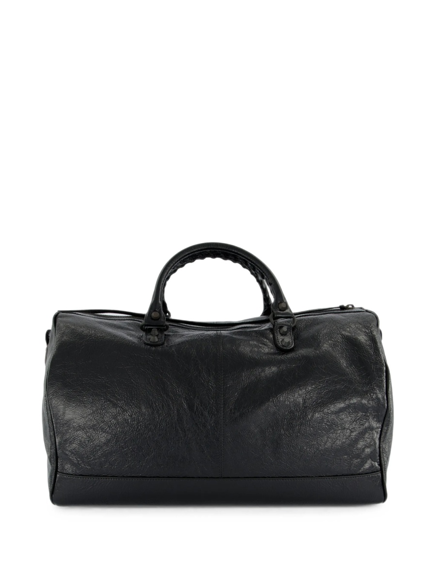 Geanta de voiaj Balenciaga neagra din piele - Img 2