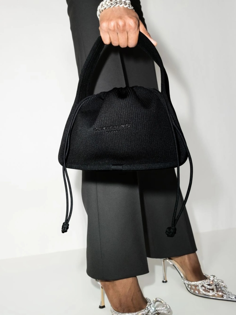 Geanta mini Alexander Wang neagra - Img 2