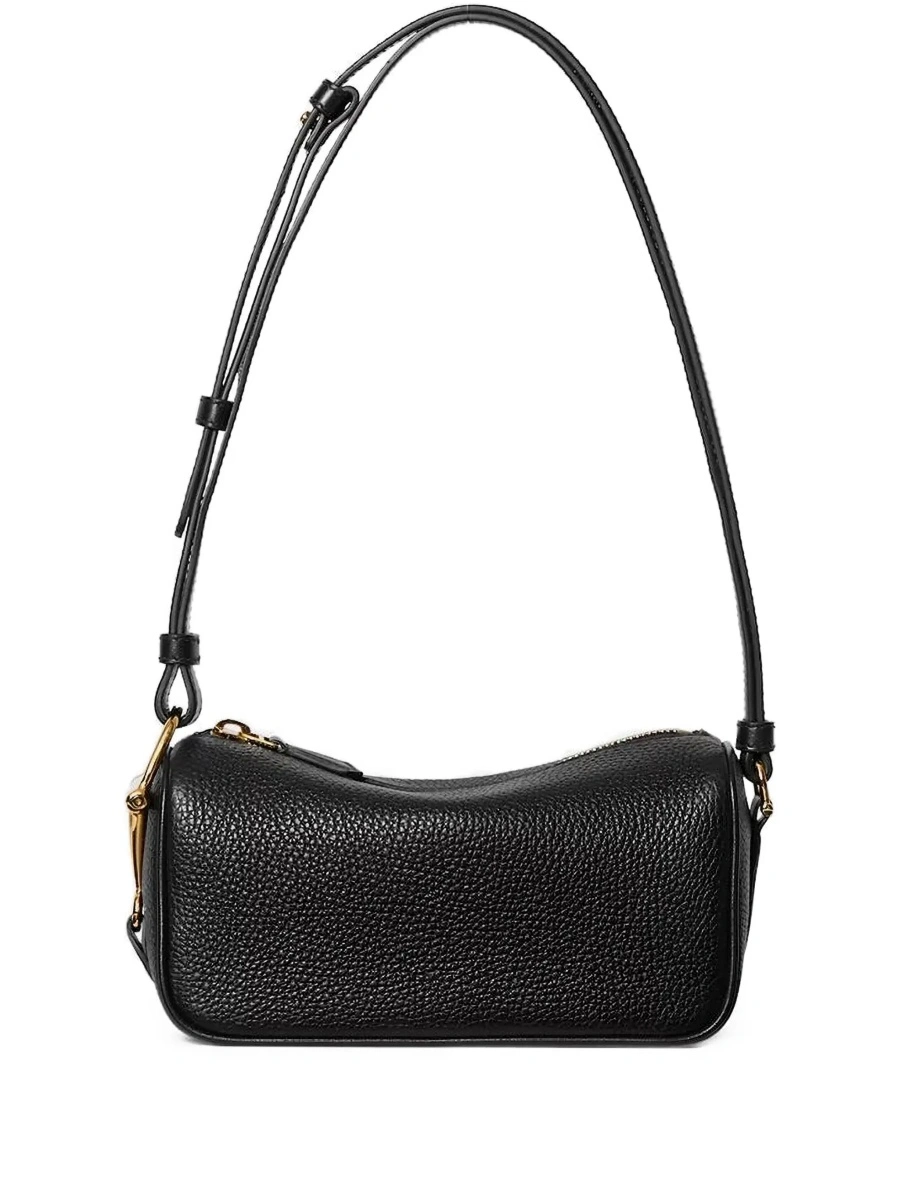 Geanta mini Gucci neagra din piele - Img 5