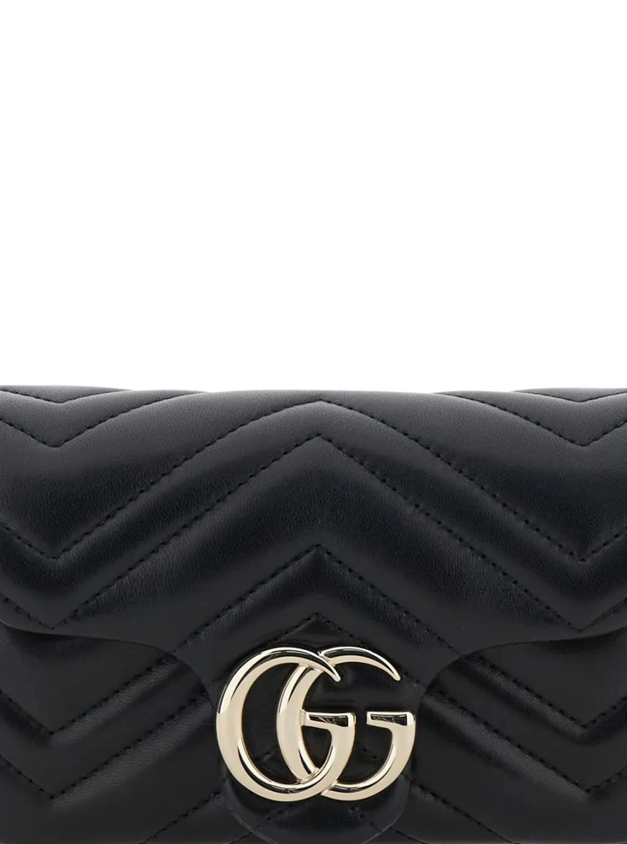 Geanta mini Gucci 'Ophidia' neagra din piele - Img 3