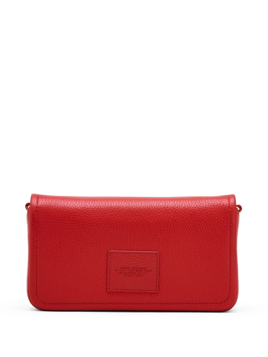 Geanta mini Marc Jacobs rosie din piele - Img 2