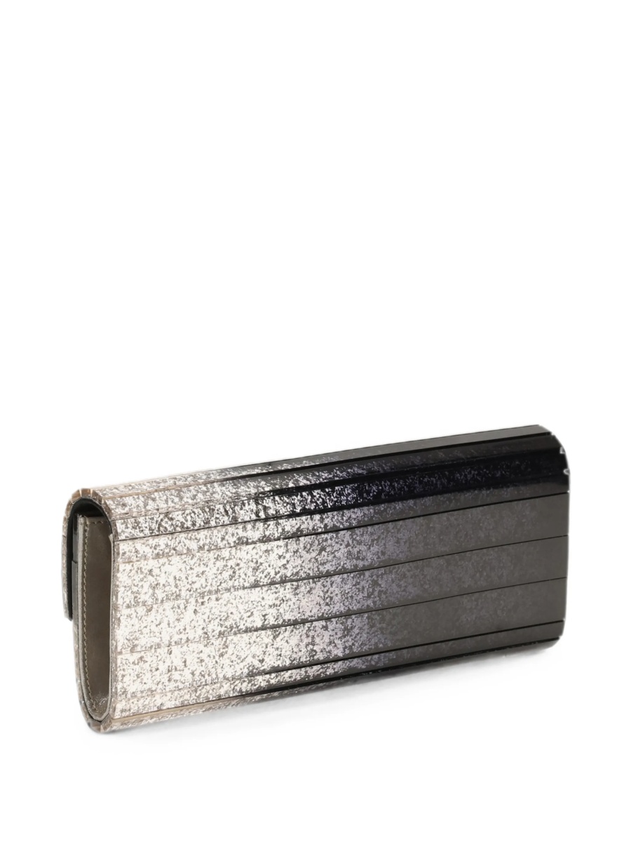Geanta plic Jimmy Choo neagra din acrilic - Img 4