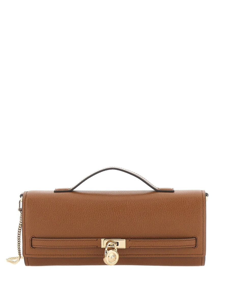 Geanta plic Michael Kors 'Hamilton' maro din piele - Img 6