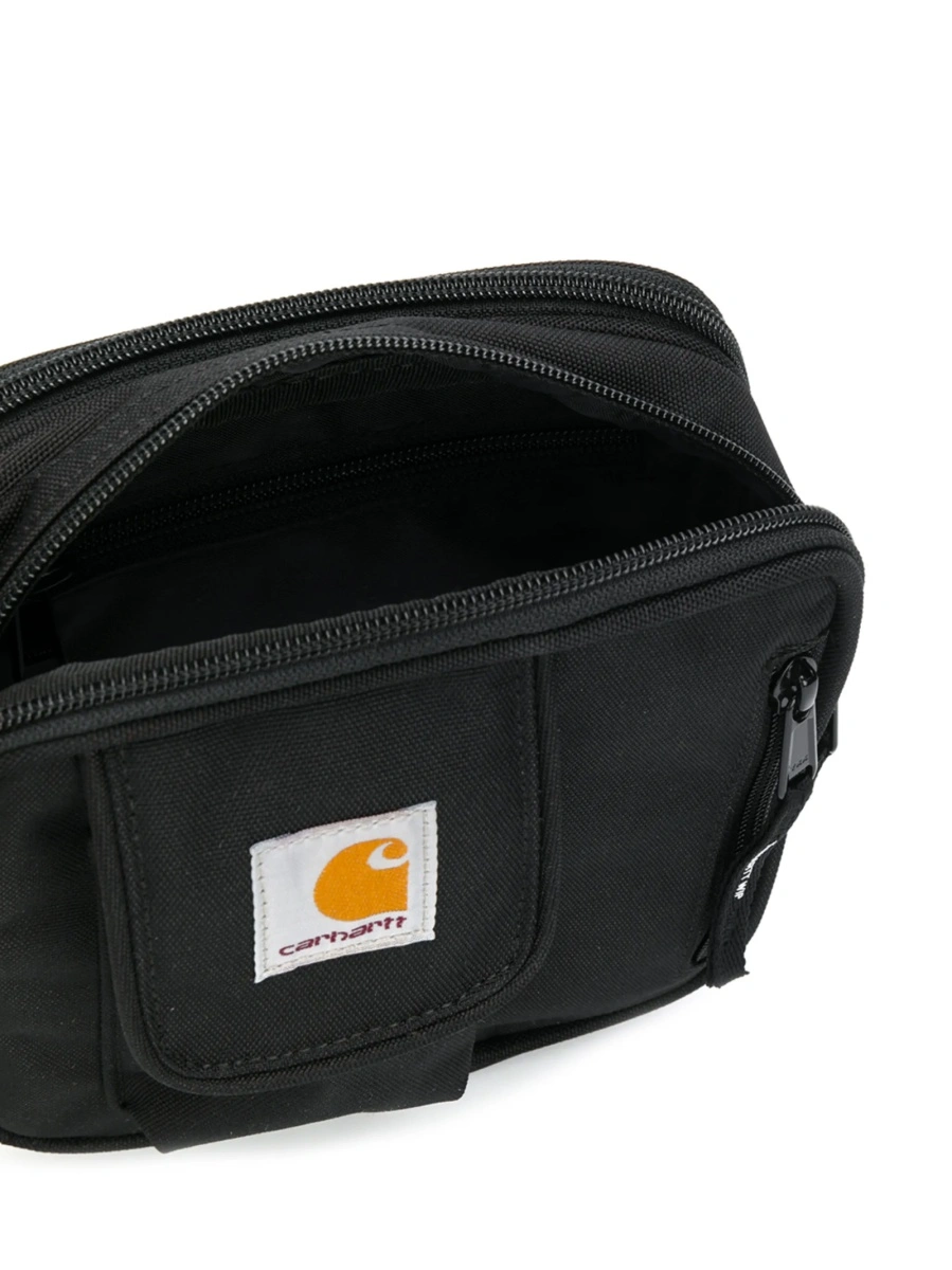 Geanta tip postas Carhartt neagra din polyester - Img 5