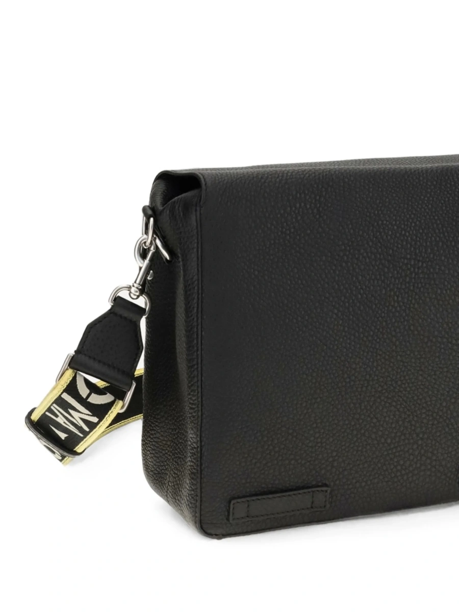 Geanta tip postas Fendi neagra din piele - Img 2