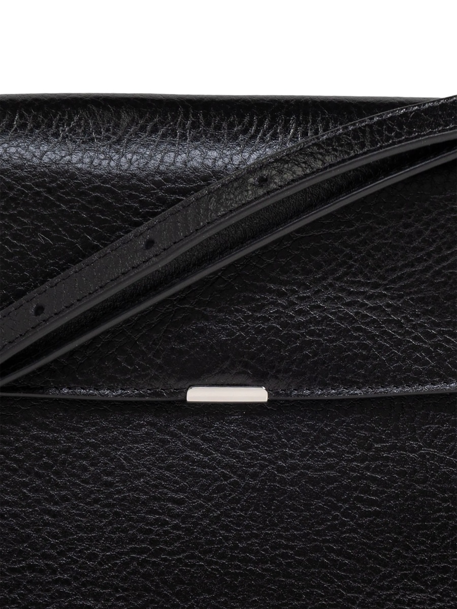Geanta tip postas LEMAIRE neagra din piele - Img 4