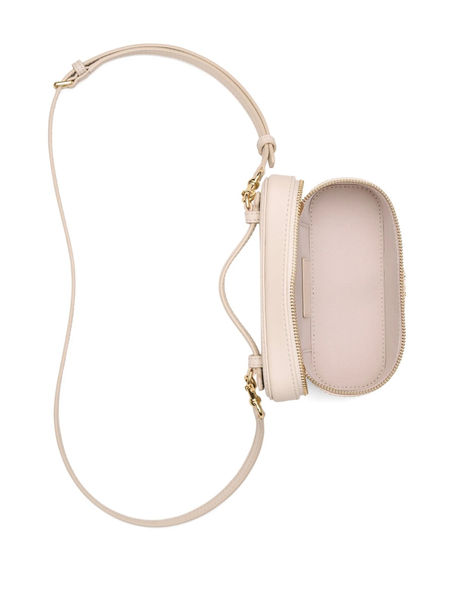 Geanta tip postas Marc Jacobs neutra din piele - Img 4