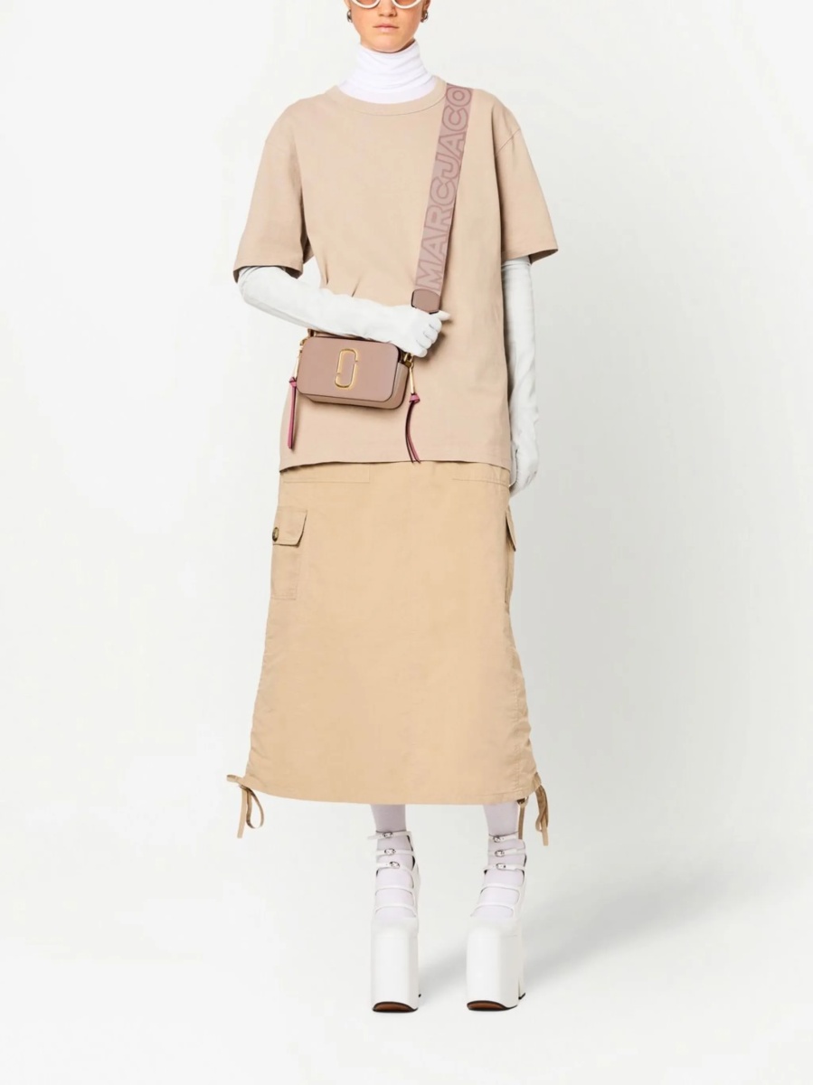 Geanta tip postas Marc Jacobs snapshot roz - Img 2