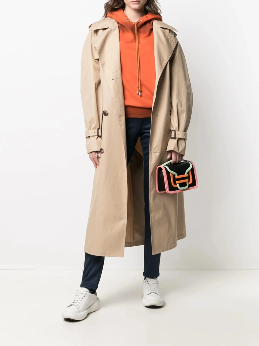 Geanta tip postas PIERRE HARDY neagra din piele - Img 6