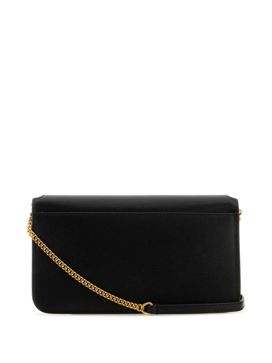 Geanta tip postas Saint Laurent neagra din piele - Img 2