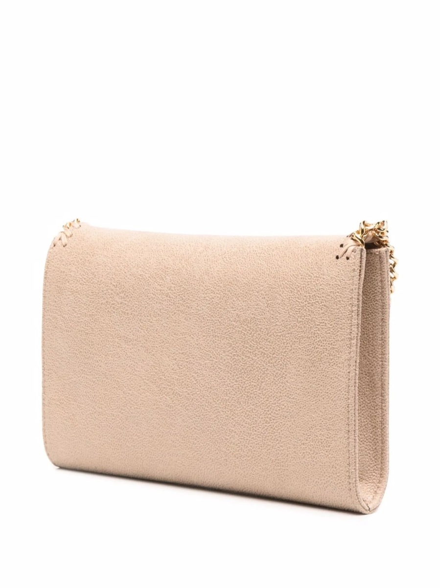 Geanta tip postas Stella McCartney falabella neutra din polyester - Img 4