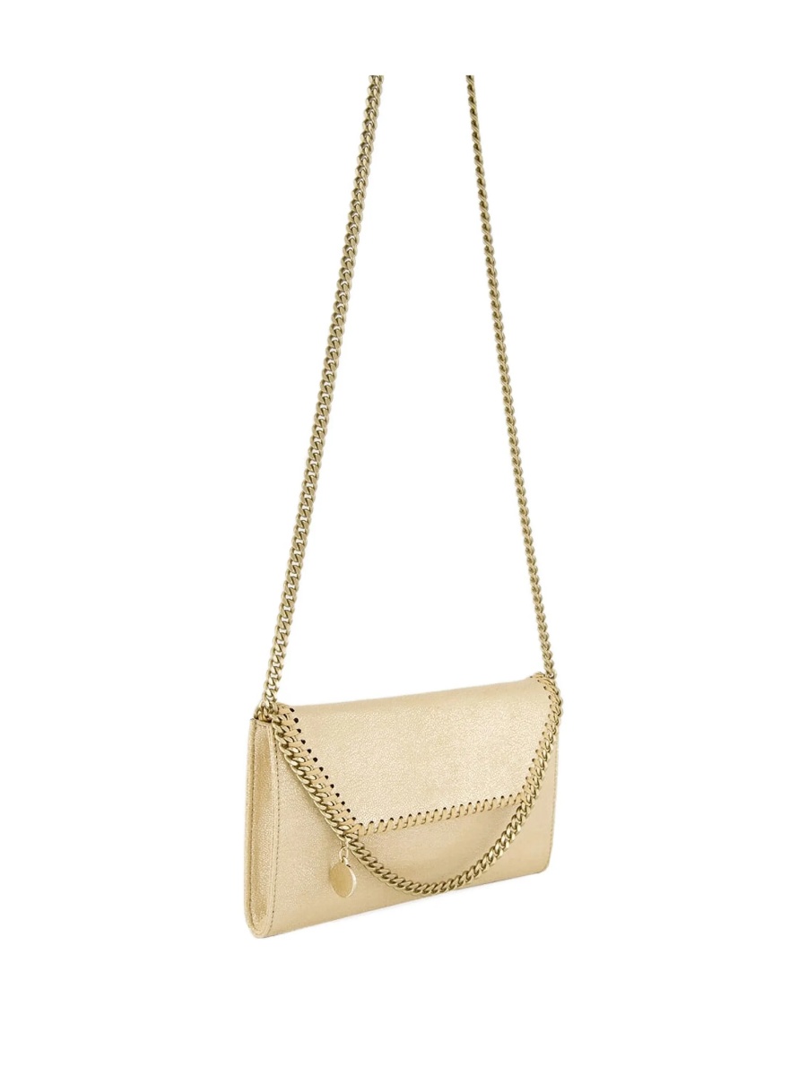 Geanta tip postas Stella McCartney falabella neutra din polyester - Img 3