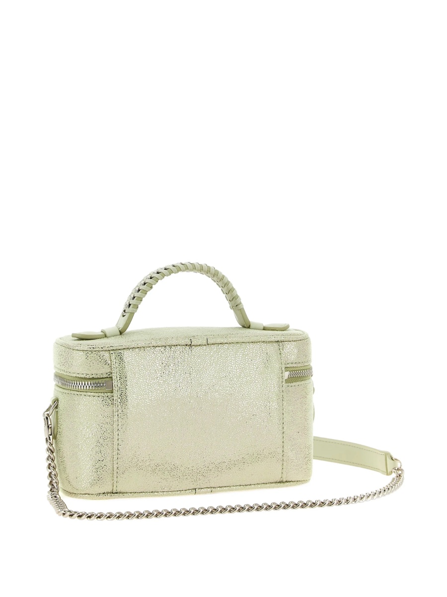 Geanta tip postas Stella McCartney falabella verde din polyester - Img 2