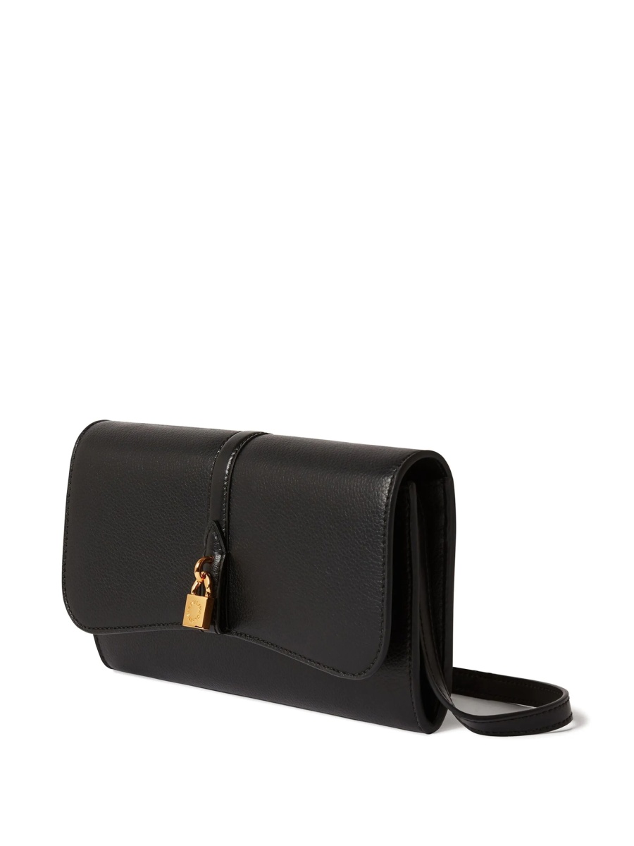 Geanta tip postas Stella McCartney neagra din poliamida - Img 3