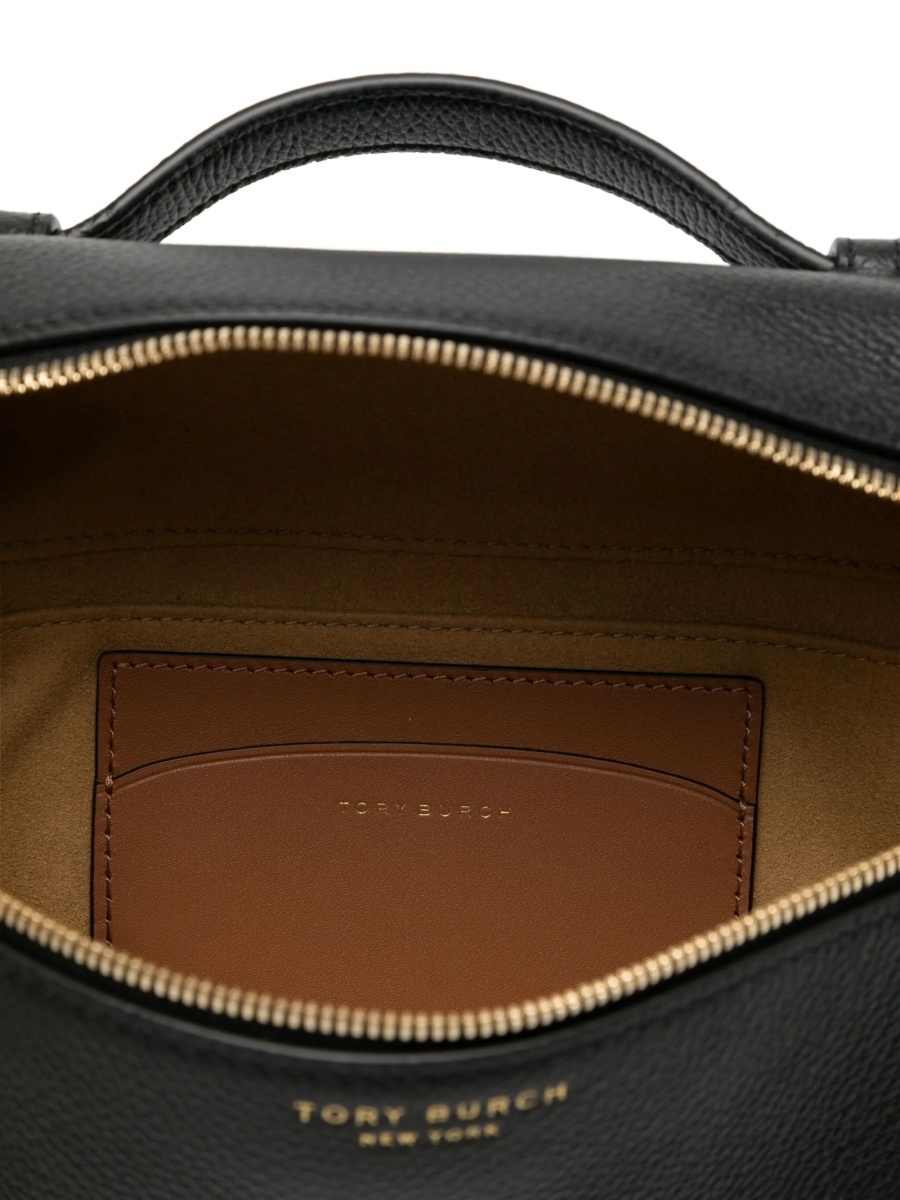 Geanta tip postas Tory Burch neagra din piele - Img 5