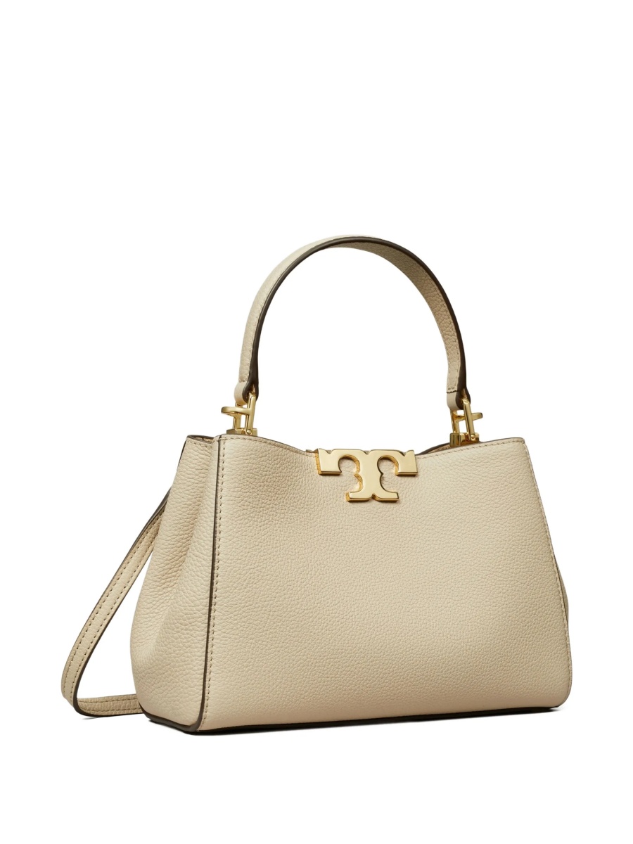 Geanta tip postas Tory Burch neutra din piele - Img 3