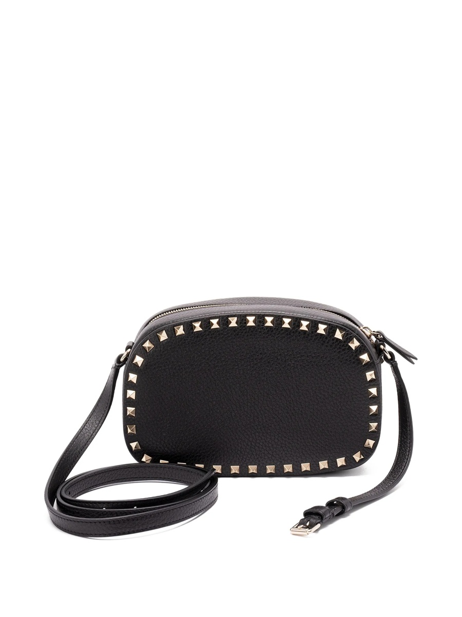 Geanta tip postas Valentino Garavani Rockstud neagra - Img 2
