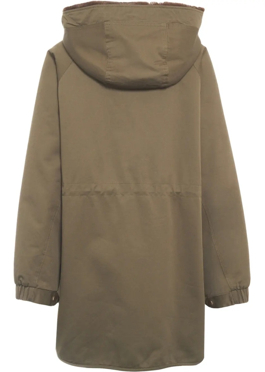 Geci Parka with drawstring at the waist - Img 4