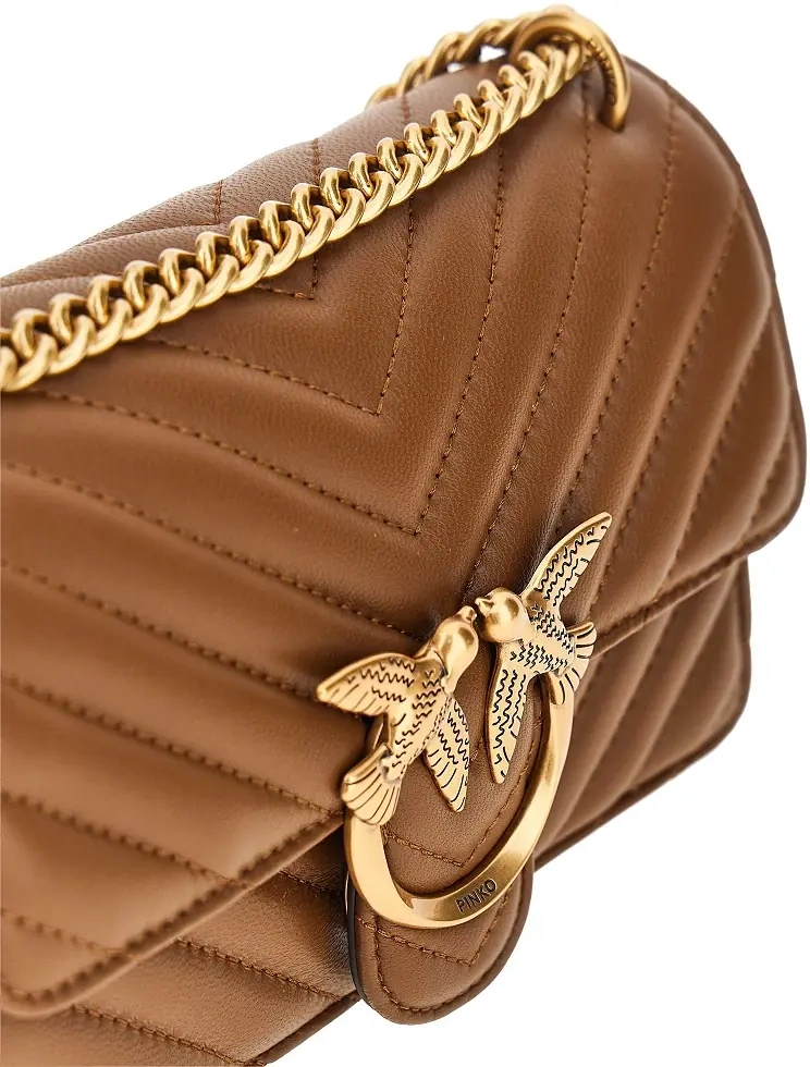 Genti Chevron leather Mini Love One bag - Img 4