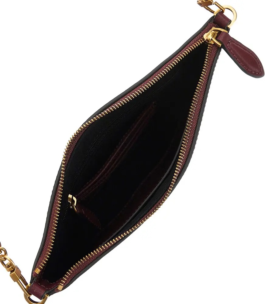 Genti Flat Classic leather pouch - Img 3