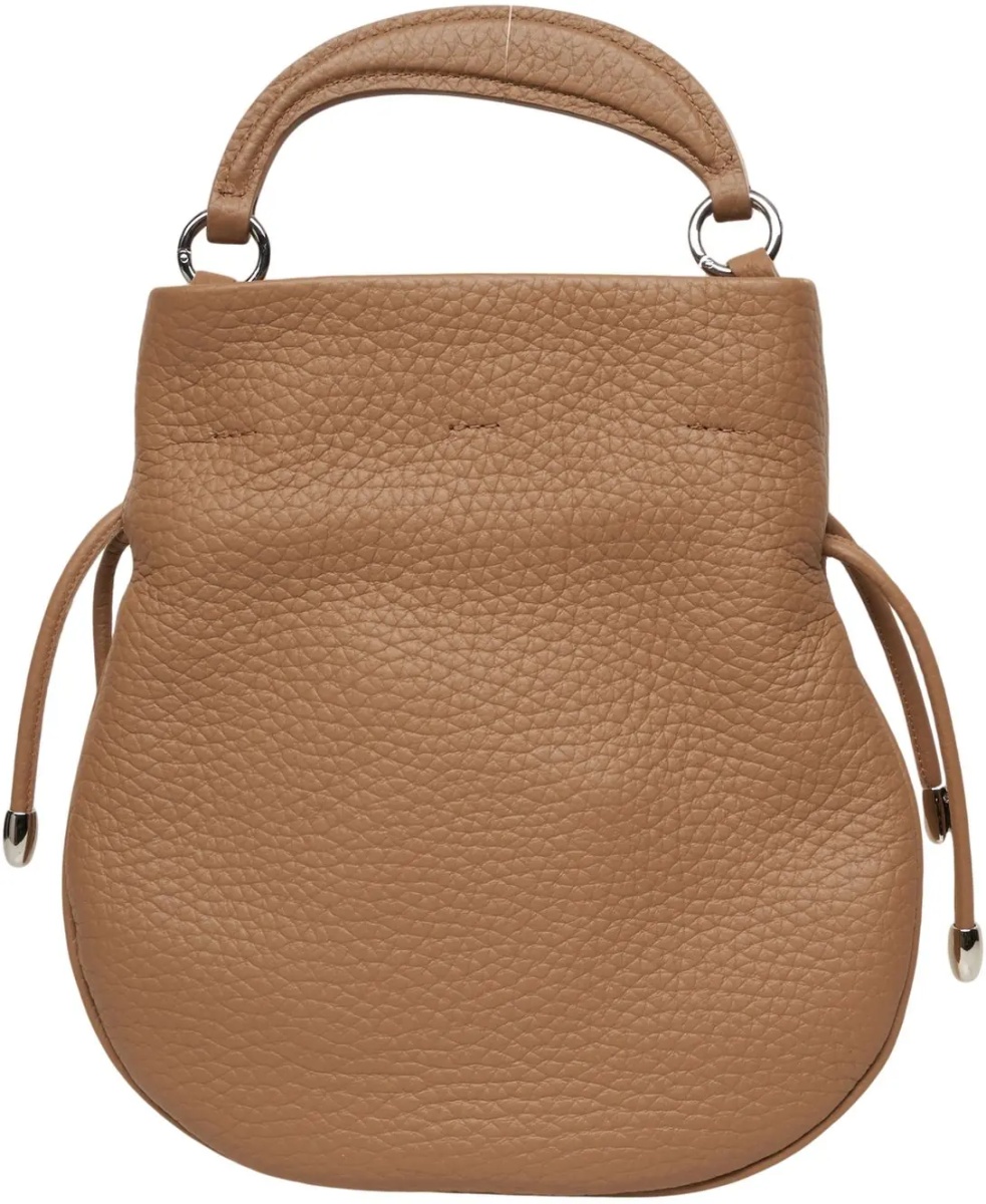 Genti Grained leather handbag - Img 4