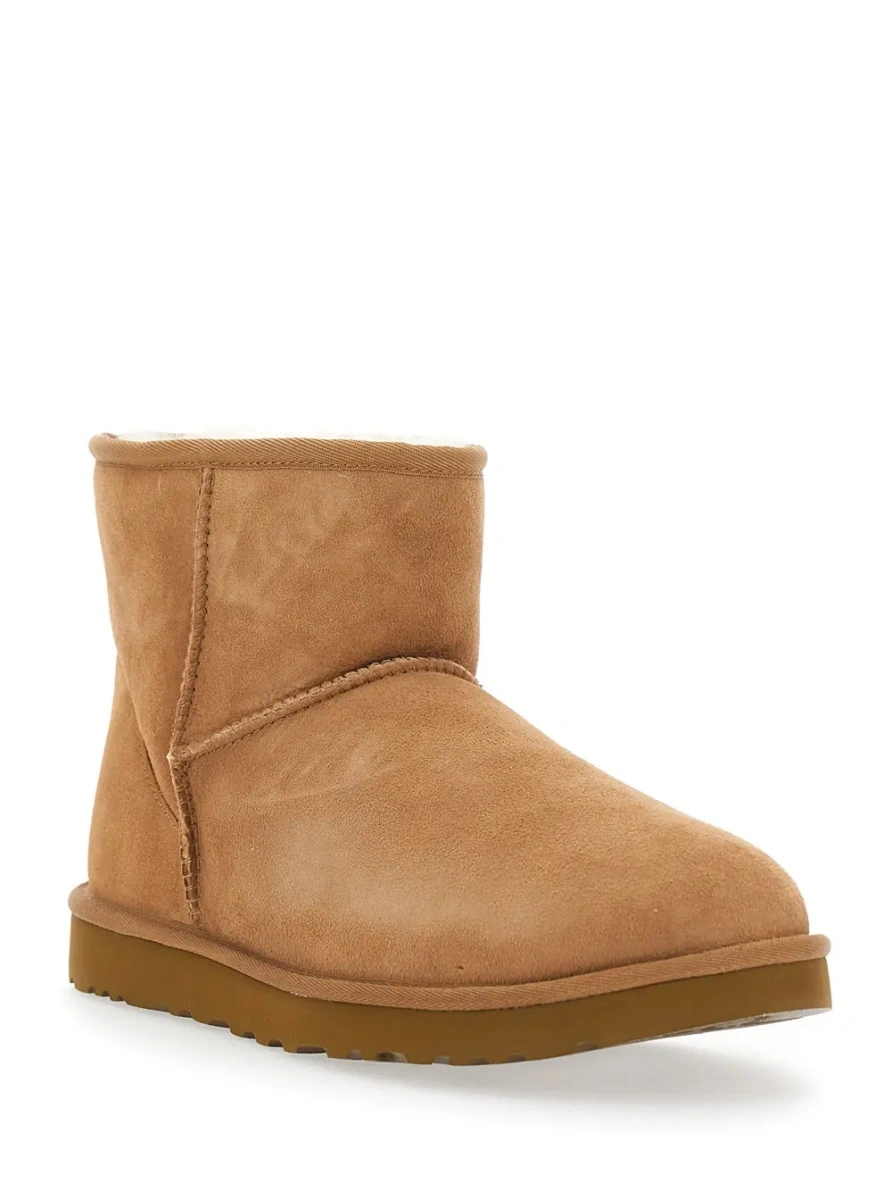 Ghete UGG 'Classic Mini' maro din piele intoarsa - Img 2