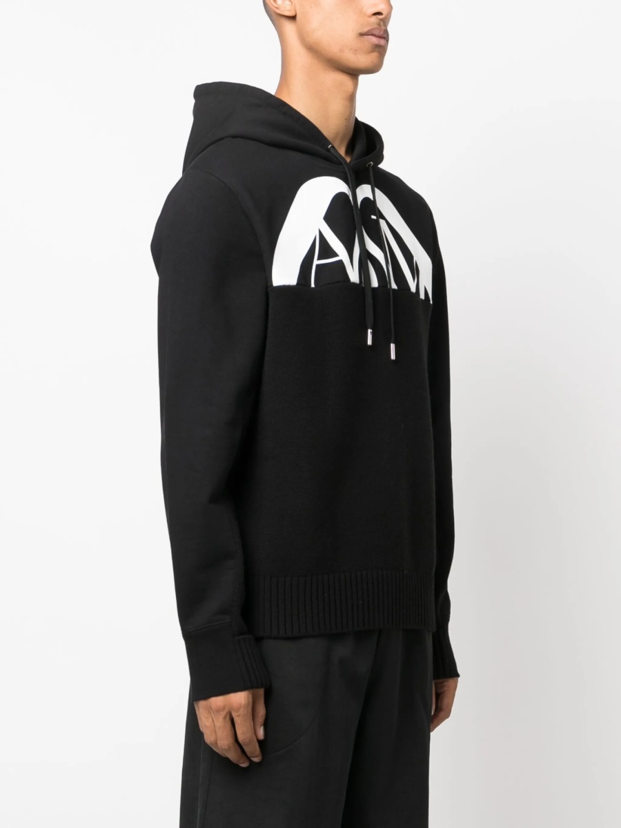 Hanorac Alexander McQueen negru - Img 3