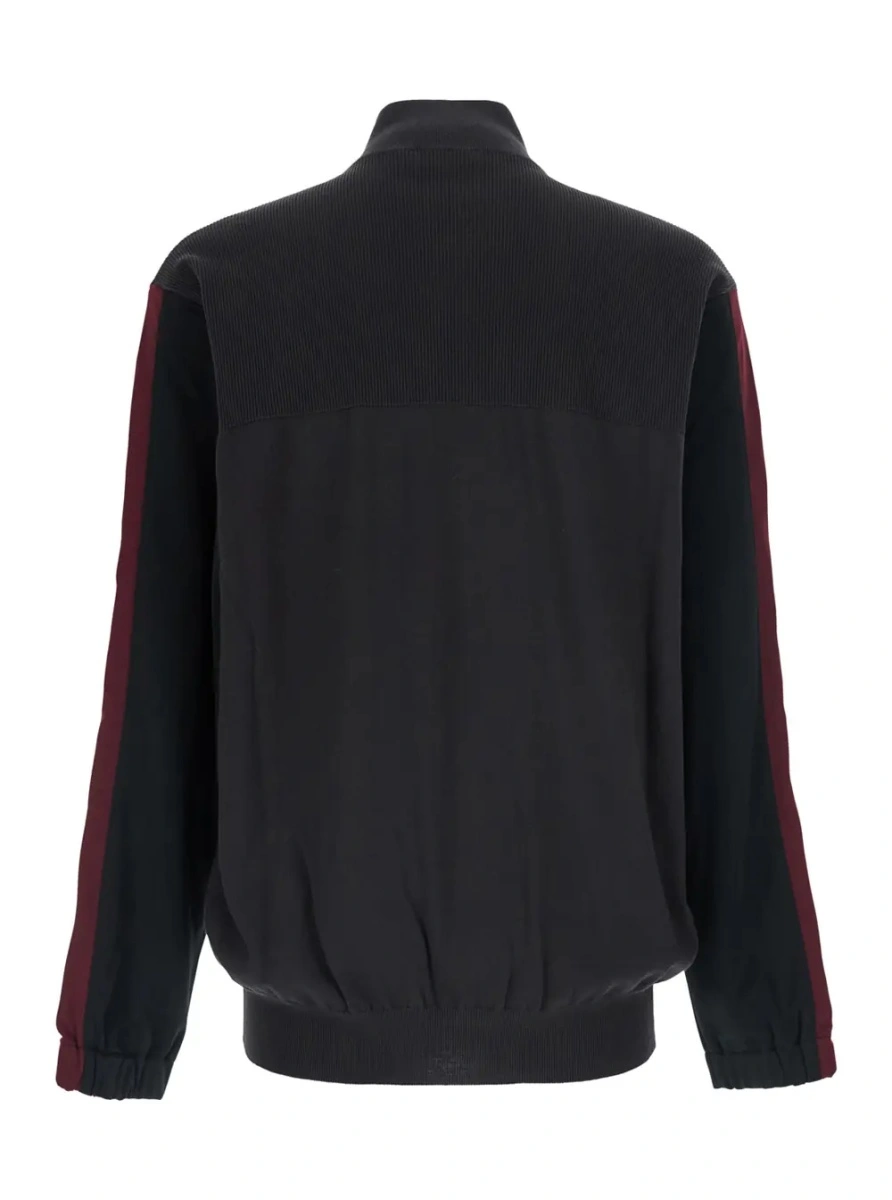 Hanorac Balenciaga negru din bumbac - Img 2