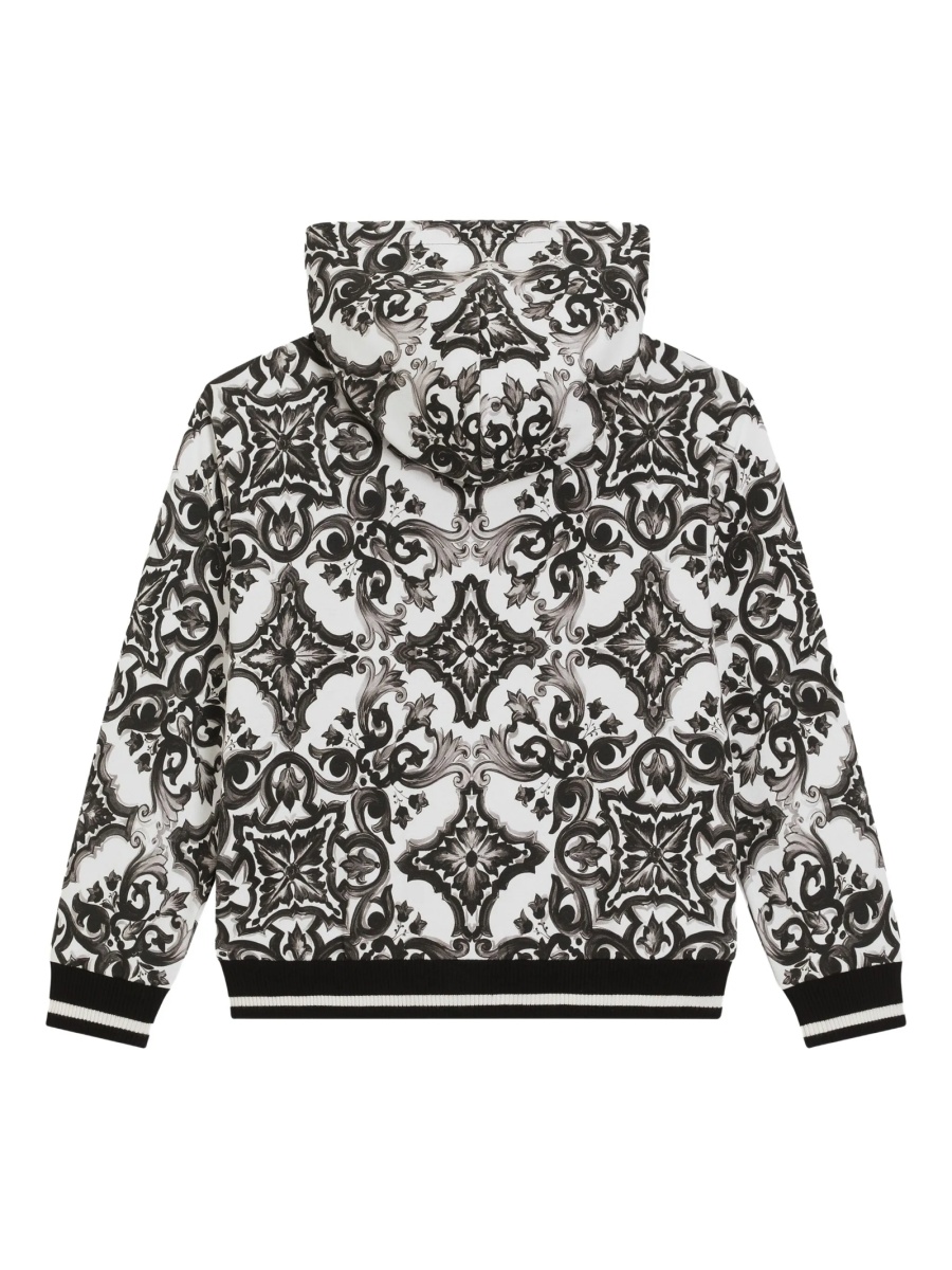 Hanorac Dolce &amp; Gabbana negru din bumbac - Img 2