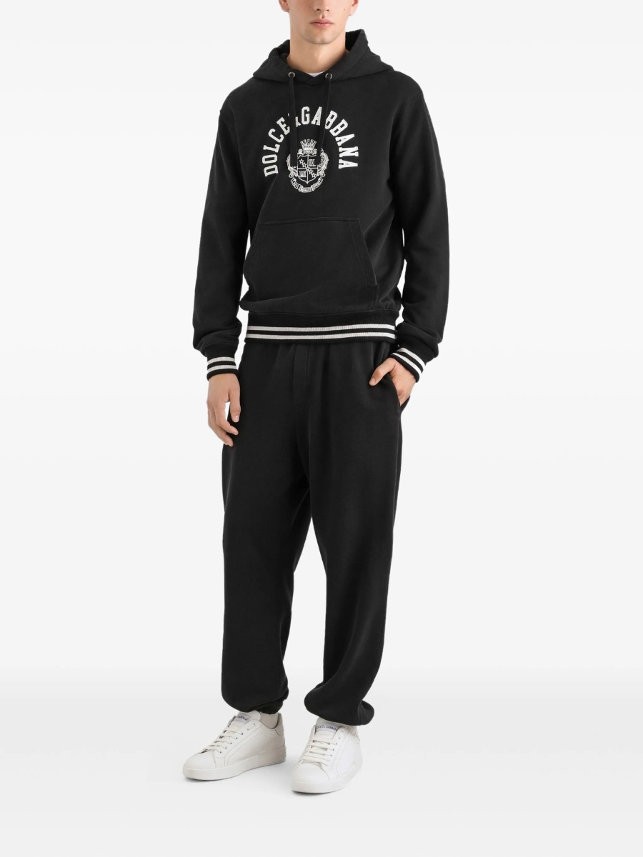 Hanorac Dolce &amp; Gabbana negru din bumbac - Img 2
