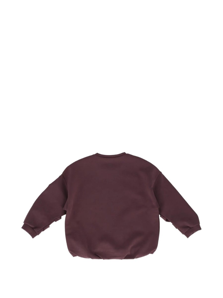 Hanorac Dou-Uod violet din vascoza si polyester - Img 2